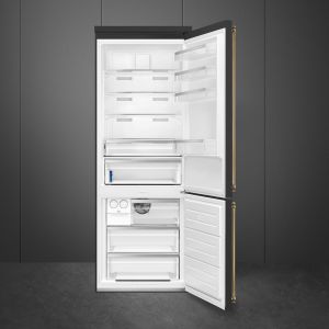 SMEG Combiné Colonial 70cm, Inverter, froid ventilé, alarme, FA8005