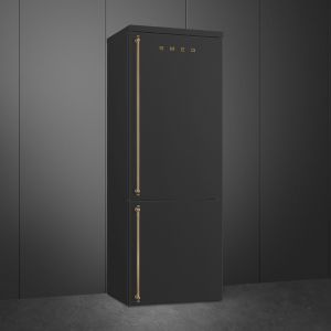 SMEG Combiné Colonial 70cm, Inverter, froid ventilé, alarme, FA8005
