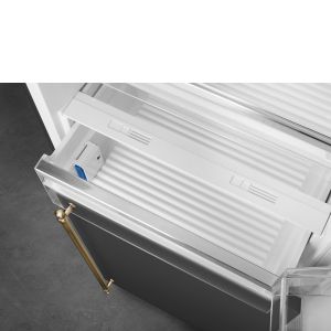 SMEG Combiné Colonial 70cm, Inverter, froid ventilé, alarme, FA8005