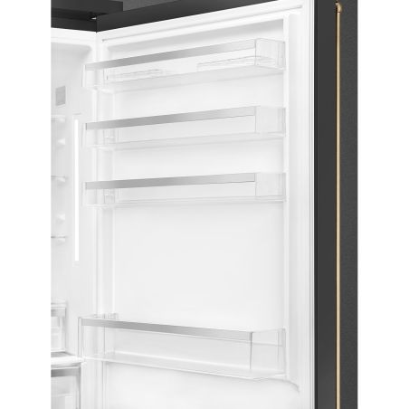 SMEG Combiné Colonial 70cm, Inverter, froid ventilé, alarme, FA8005