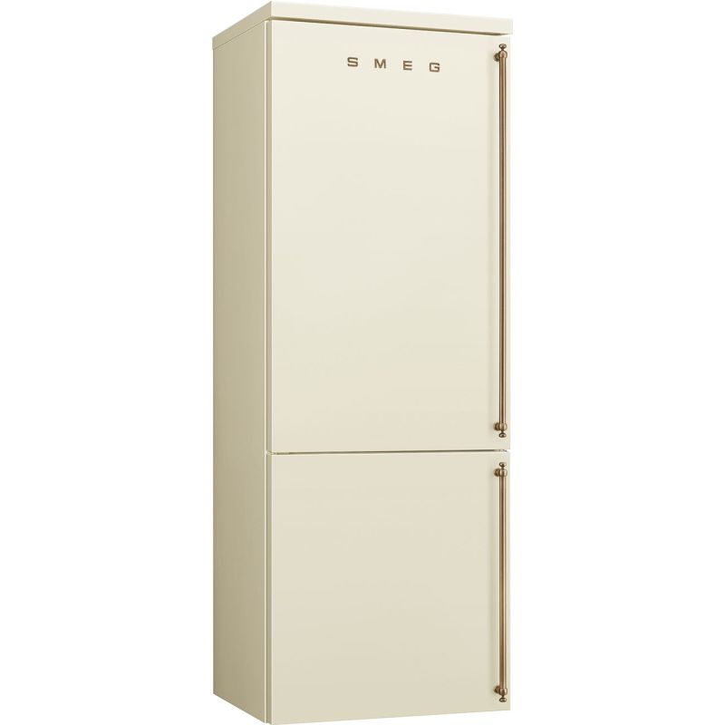 Réfrigérateur combiné Smeg FA8005LPO6 70cm crème 481L