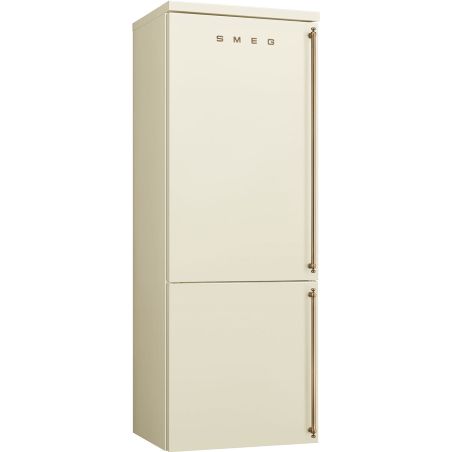 Réfrigérateur combiné Smeg FA8005LPO6 70cm crème 481L