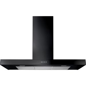 Hotte aspirante plate FALCON 90 cm Inox, Noir, Blanc ou Ardoise | UHDF90