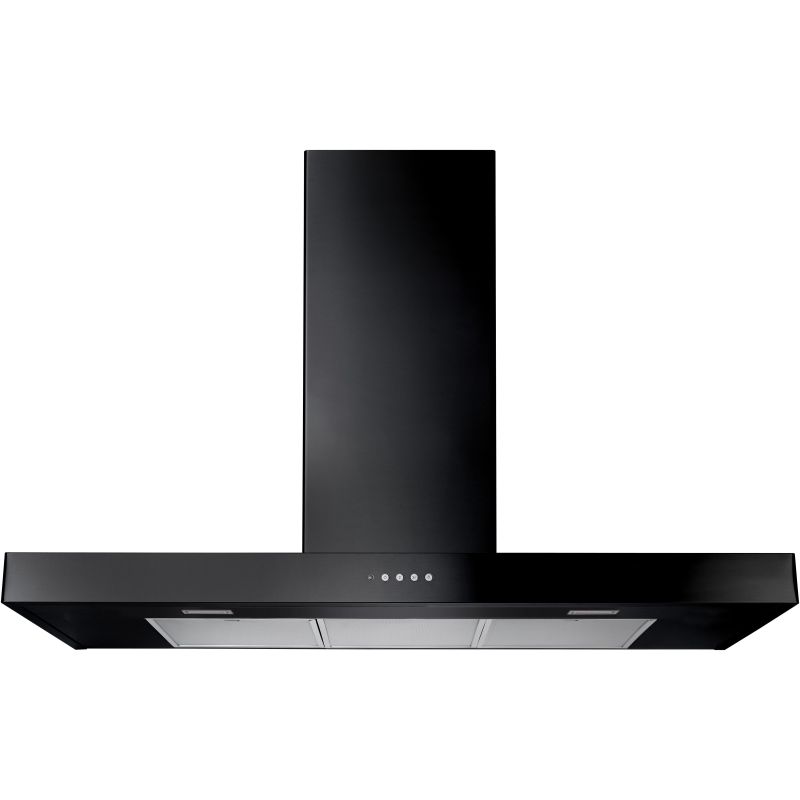 Hotte aspirante plate FALCON 100 cm Inox, Noir, Blanc ou Ardoise | UHDF100