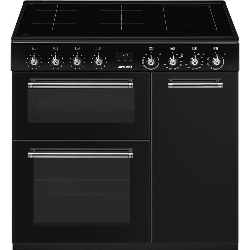 Piano de cuisson SMEG Concerto 90x60 cm induction Noir | CX93IMBL