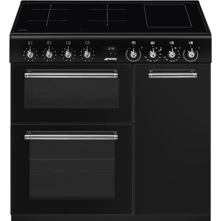 Piano de cuisson SMEG Concerto 90x60 cm induction Noir | CX93IMBL
