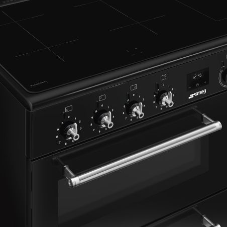 Piano de cuisson SMEG Concerto 90x60 cm induction Noir | CX93IMBL