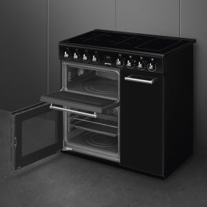 Piano de cuisson SMEG Concerto 90x60 cm induction Noir | CX93IMBL