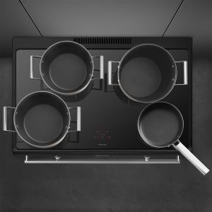 Piano de cuisson SMEG Concerto 90x60 cm induction 1 four | CX91IMBL