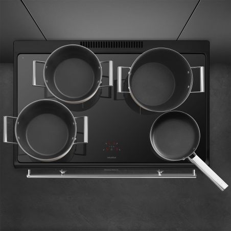 Piano de cuisson SMEG Concerto 90x60 cm induction 1 four | CX91IMBL