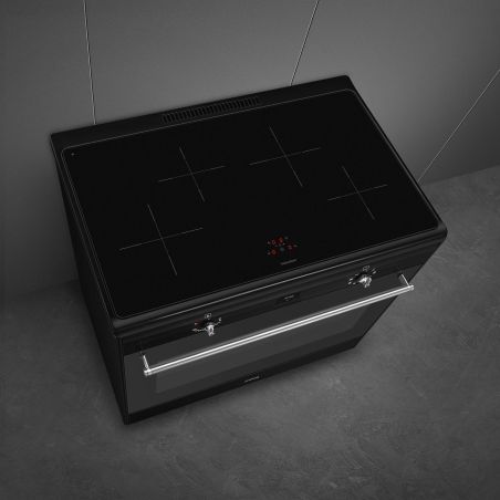 Piano de cuisson SMEG Concerto 90x60 cm induction 1 four | CX91IMBL
