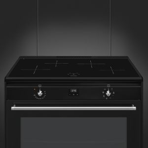 Piano de cuisson SMEG Concerto 90x60 cm induction 1 four | CX91IMBL