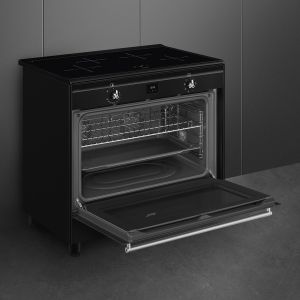 Piano de cuisson SMEG Concerto 90x60 cm induction 1 four | CX91IMBL