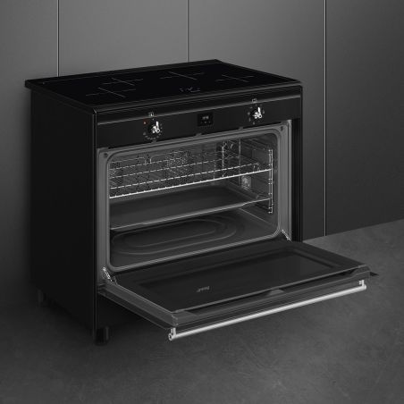 Piano de cuisson SMEG Concerto 90x60 cm induction 1 four | CX91IMBL