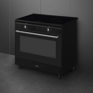 Piano de cuisson SMEG Concerto 90x60 cm induction 1 four | CX91IMBL