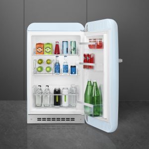 Smeg FAB10HRRD6 réfrigérateur une porte Années 50 55cm rouge, 135L, 35 dB, classe D