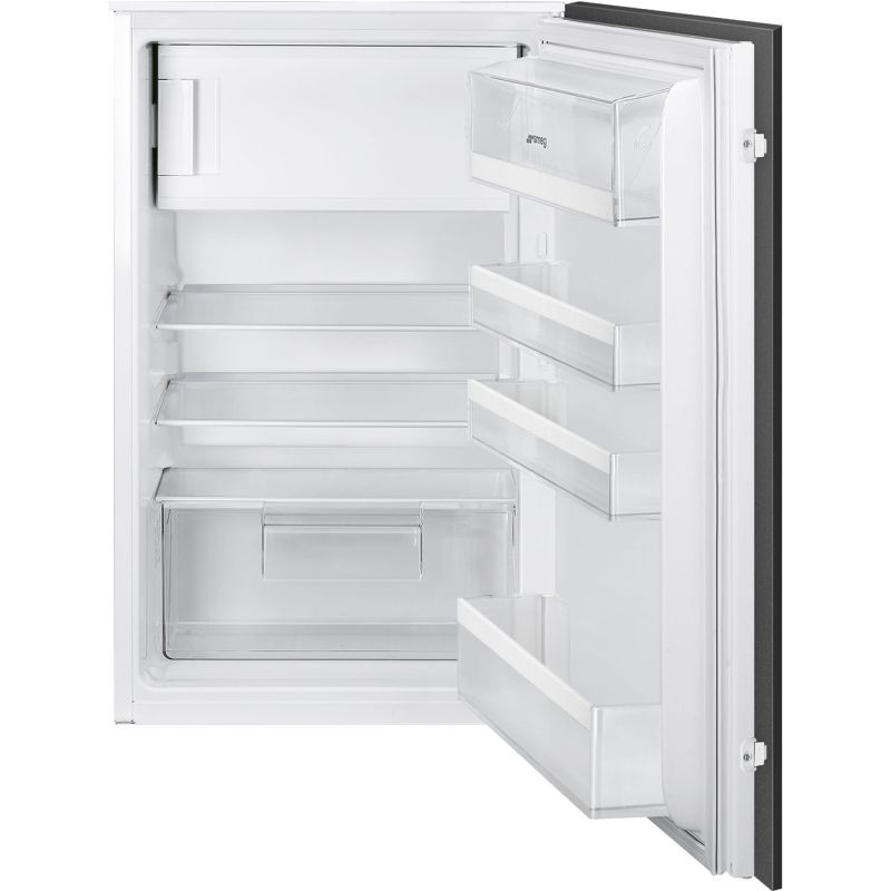 Réfrigérateur blanc intégrable Universel 110L LED porte réversible S4C092D