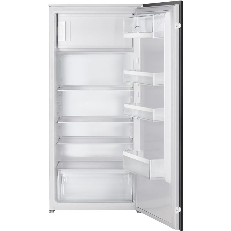 Réfrigérateur universel intégrable 1 porte 188L blanc, niche 122 cm S4C122E LED, congélateur, basse consommation