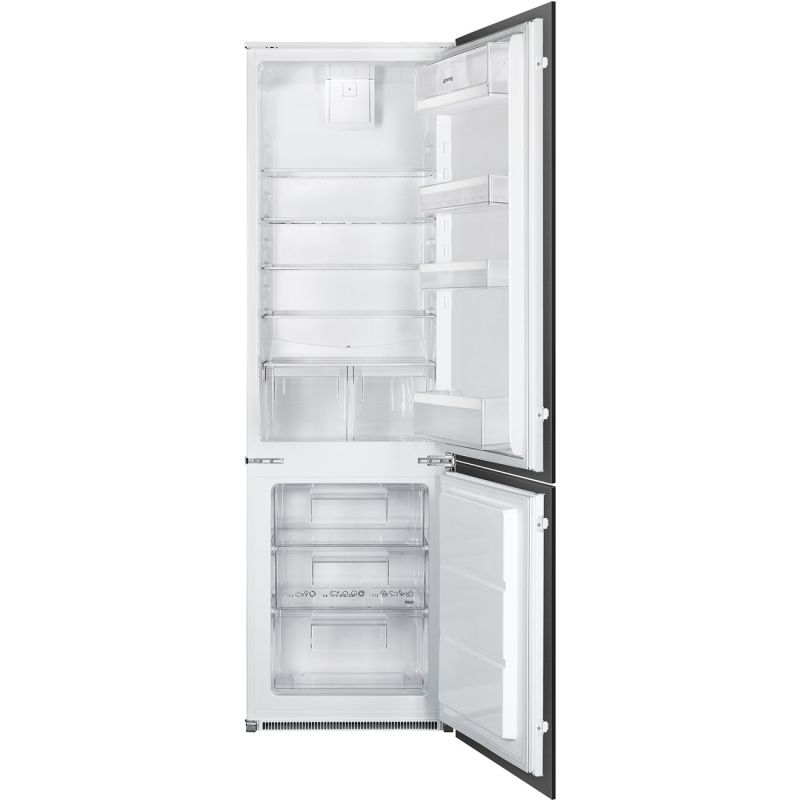 Réfrigérateur combiné SMEG C41721E, 177 cm, 269 L, froid brassé, contrôle électronique