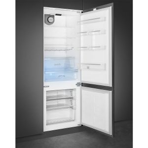 Smeg universel combiné intégrable 70cm, 400l, Inverter, LED, froid brassé, C475VE