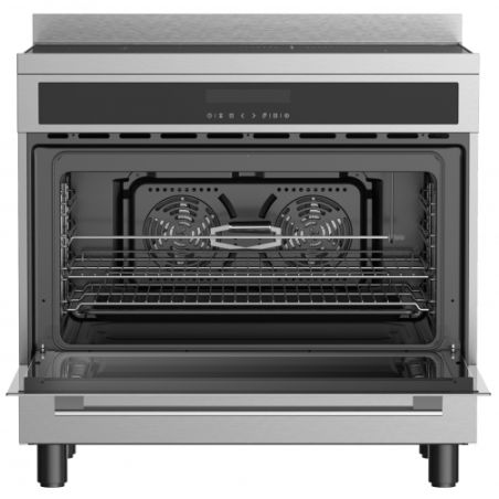 Piano de cuisson induction four 108 L - 90 cm Amica inox ACIS2115S