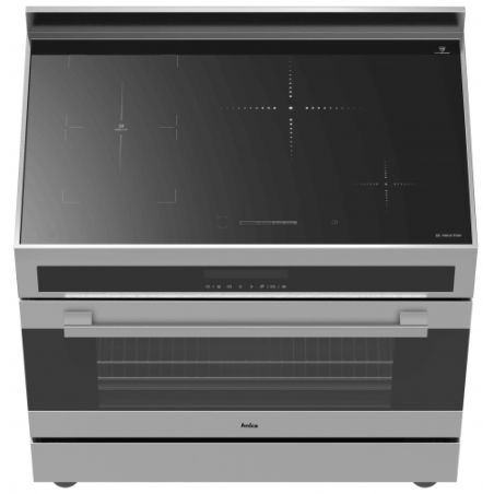 Piano de cuisson induction four 108 L - 90 cm Amica inox ACIS2115S