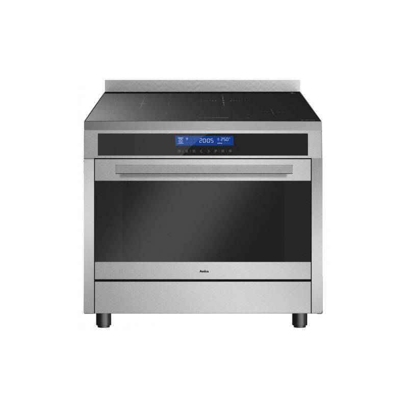 Piano de cuisson induction four 108 L - 90 cm Amica inox ACIS2115S