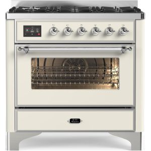 Piano de cuisson ILVE Majestic 90 cm - 6 feux gaz