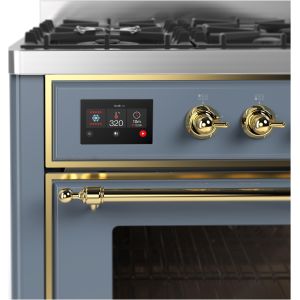 Piano de cuisson ILVE Majestic 90 cm - 6 feux gaz