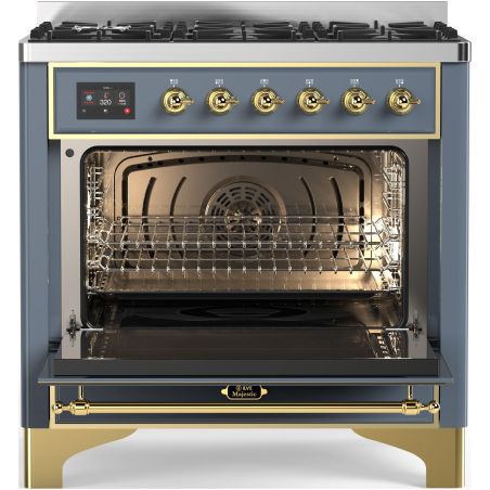 Piano de cuisson ILVE Majestic 90 cm - 6 feux gaz