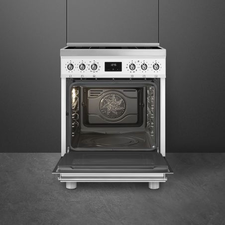 Piano de cuisson SMEG C6IPMBM2 60x60 cm induction noir Pyrolyse 70L