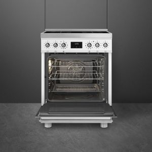 Piano de cuisson SMEG C6IPMBM2 60x60 cm induction noir Pyrolyse 70L
