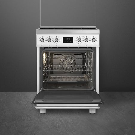 Piano de cuisson SMEG C6IPMBM2 60x60 cm induction noir Pyrolyse 70L