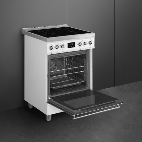 Piano de cuisson SMEG C6IPMBM2 60x60 cm induction noir Pyrolyse 70L