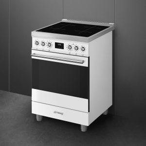 Piano de cuisson SMEG C6IPMBM2 60x60 cm induction noir Pyrolyse 70L