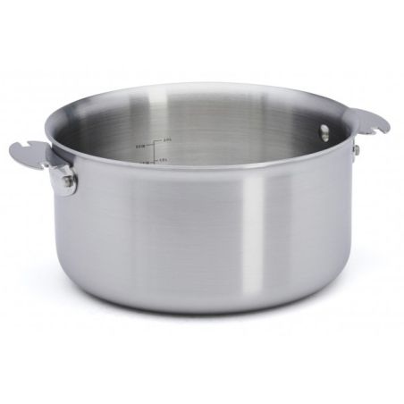 Casserole inox 20 cm Alchimy LOQY De Buyer