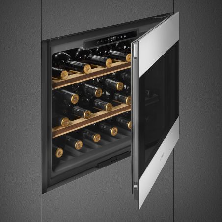 Cave à vin encastrable Classica CVI320XE 60cm - 20 bouteilles, froid brassé, inox