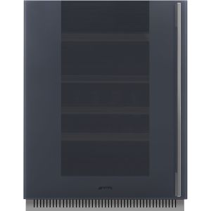 Cave à vin encastrable Linéa CVI138LG 60cm - 2 zones, 38 bouteilles, gris mat