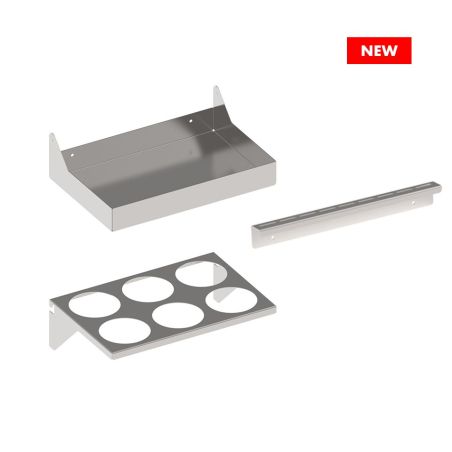 Kit rangement intérieur ENOSIGN Inox 35cm 6 bouteilles 3224780000594