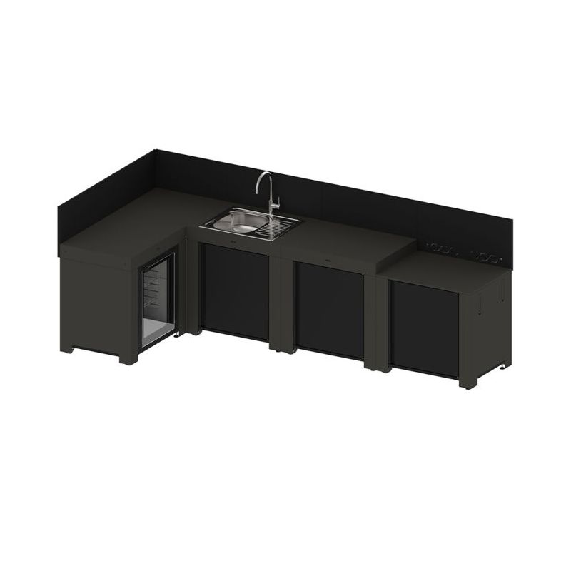 Cuisine d'été Eno COMFORT 300x140cm 4 modules frigo 3224780044338