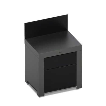 ENO Modulo 80cm : Plan de travail acier gris cargo 3224780044451