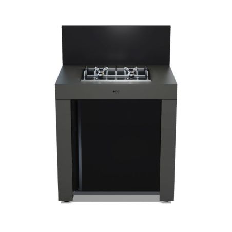 Module MODULO MASTER 80cm 2 Brûleurs Inox 304L - 3224780000587