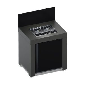 Module MODULO MASTER 80cm 2 Brûleurs Inox 304L - 3224780000587