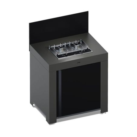 Module MODULO MASTER 80cm 2 Brûleurs Inox 304L - 3224780000587