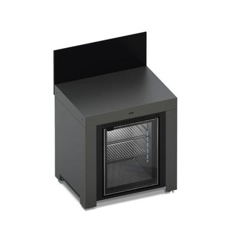 Meuble Frigo Extérieur MODULO Cargo 75L Acier Vitré 3224780044413
