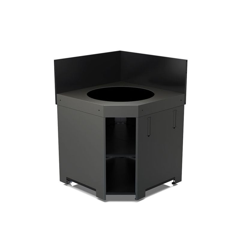 Meuble ENO MODULO Angle pour Kamado-Cargo 82cm Acier Compatible M/L