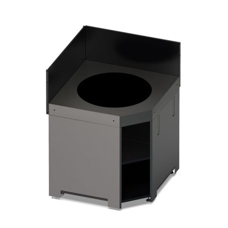 Meuble ENO MODULO Angle pour Kamado-Cargo 82cm Acier Compatible M/L