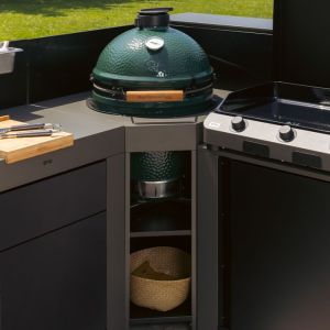 Meuble ENO MODULO Angle pour Kamado-Cargo 82cm Acier Compatible M/L