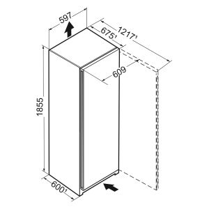Réfrigérateur Liebherr 382 L PowerCooling, technologie BioFresh RSFE5220-20