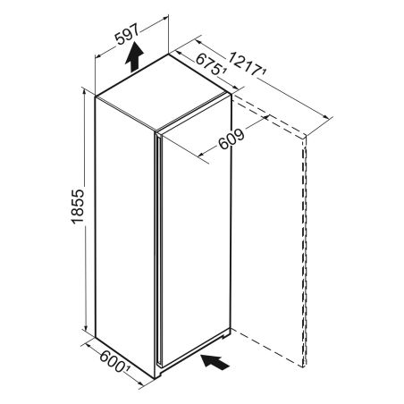 Réfrigérateur Liebherr 382 L PowerCooling, technologie BioFresh RSFE5220-20
